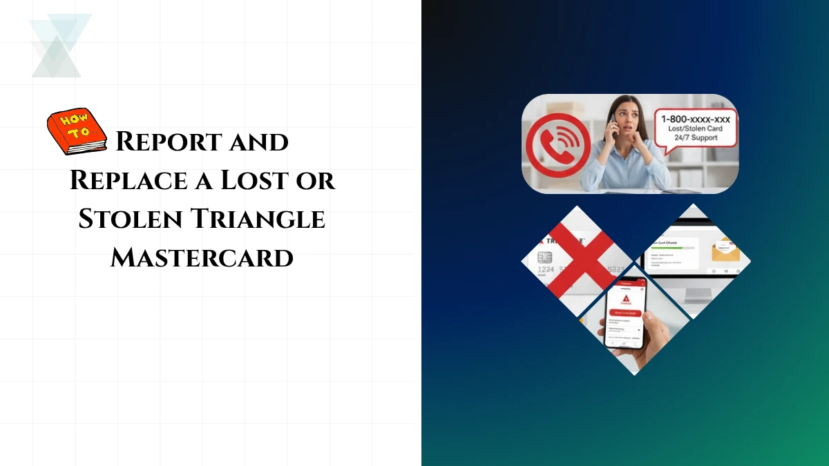How to Report and Replace a Lost or Stolen Triangle Mastercard