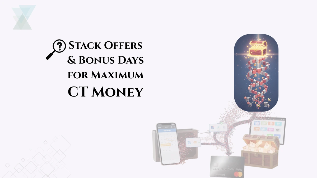 How to Stack Offers and Bonus Days for Maximum CT Money